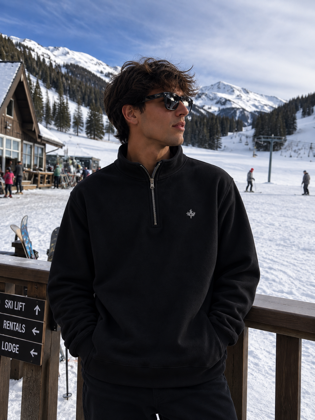 D’Olivo Signature Quarter-Zip